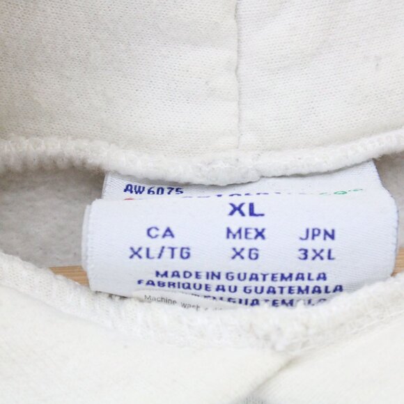 Champions Hoodie Sweatshirt Mens XL White Pullover Drawstring Revolution Graphic - Picture 8 of 11